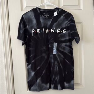 New brand Old Navy FRIENDS black Tie-Dye T-Shirt